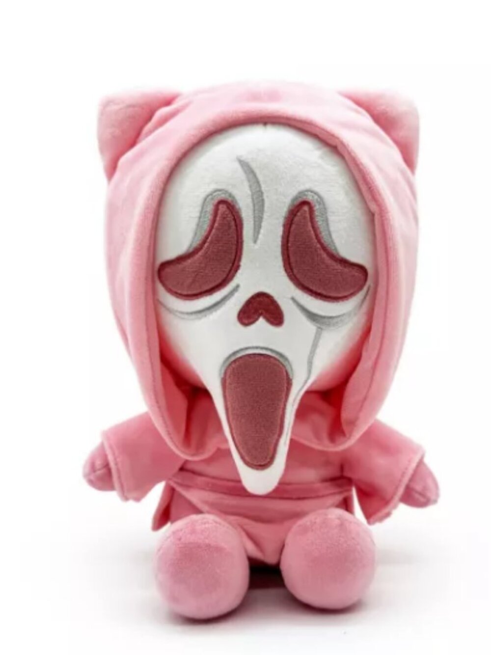 NWT Pink Ghost Face Plush Collectible